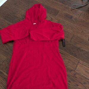 No Boundaries Red Mini Dress